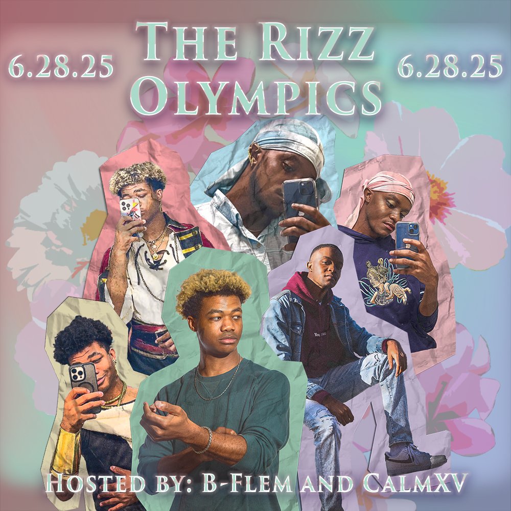 CalmXV's tweet photo. THE 2025 RIZZ OLYMPICS JUNE 28TH 2025!!!

more details to be added below. https://t.co/gK7ce1e1zE