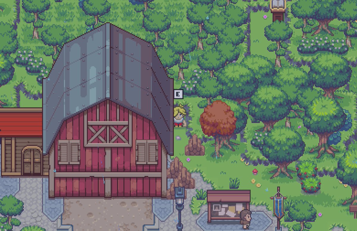 a2j2tiwari's tweet photo. All environmental art by yours truly 

From Silent Woods @PortalFantasyio 

#pixelart #pixelartist #gamedev #indiedev https://t.co/mHVxnxwHJv