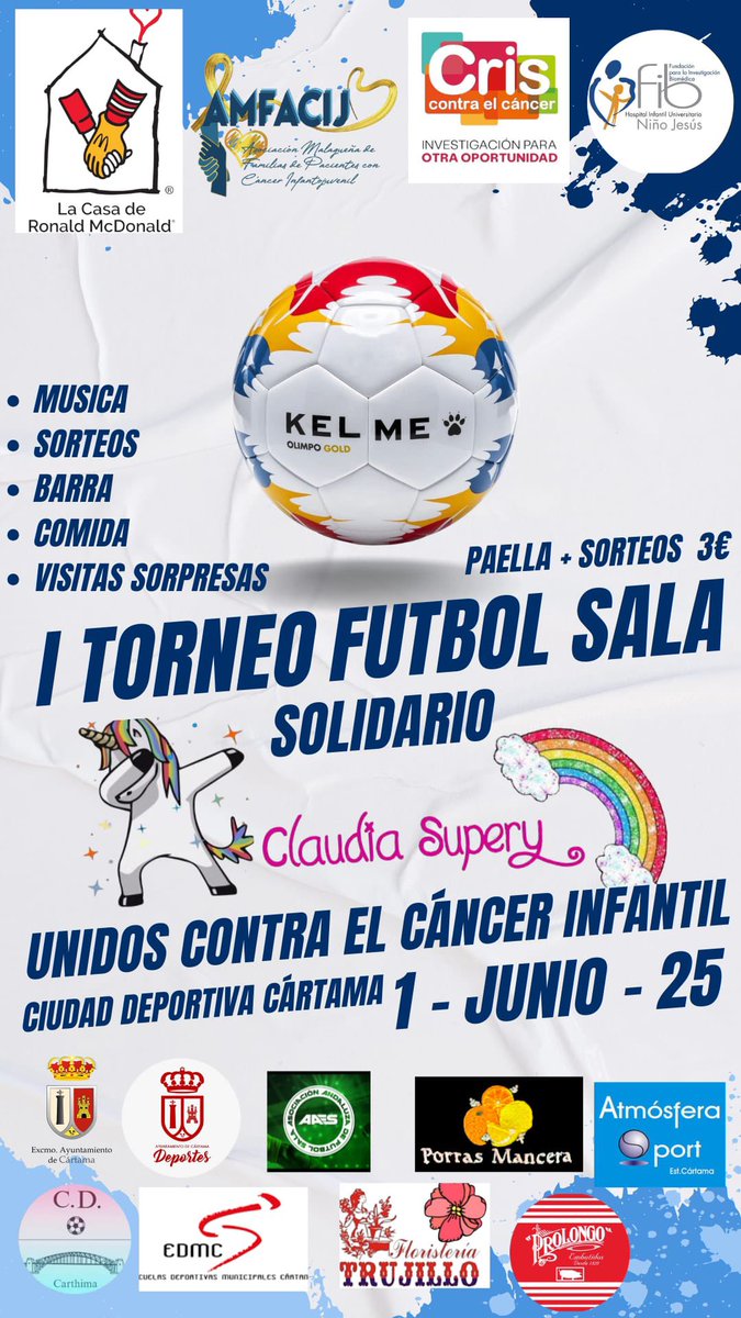 Torneo solidario, experiencias top que ayudan mucho💕🦄🌈