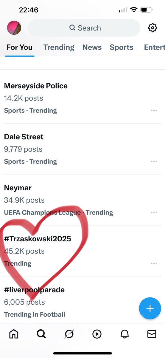 Taki trendzik się mi pojawił 😍 🇵🇱✌🏻 #Trzaskowski2025