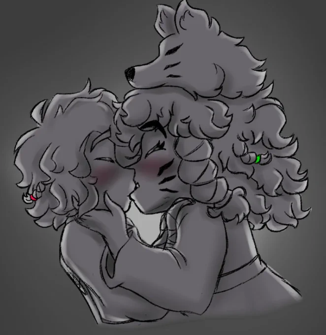 Kiss kiss fall in love <3 LLOYKITA MONDAY LIVES ON #Ninjago #NinjagoDragonsRising #NinjagoFanart 
