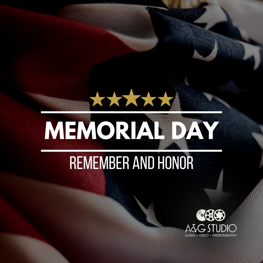 Today we remember and honor the heroes who gave everything for our freedom.

#MemorialDay 🇺🇸 #HonorAndRemember #AGStudioLasVegas