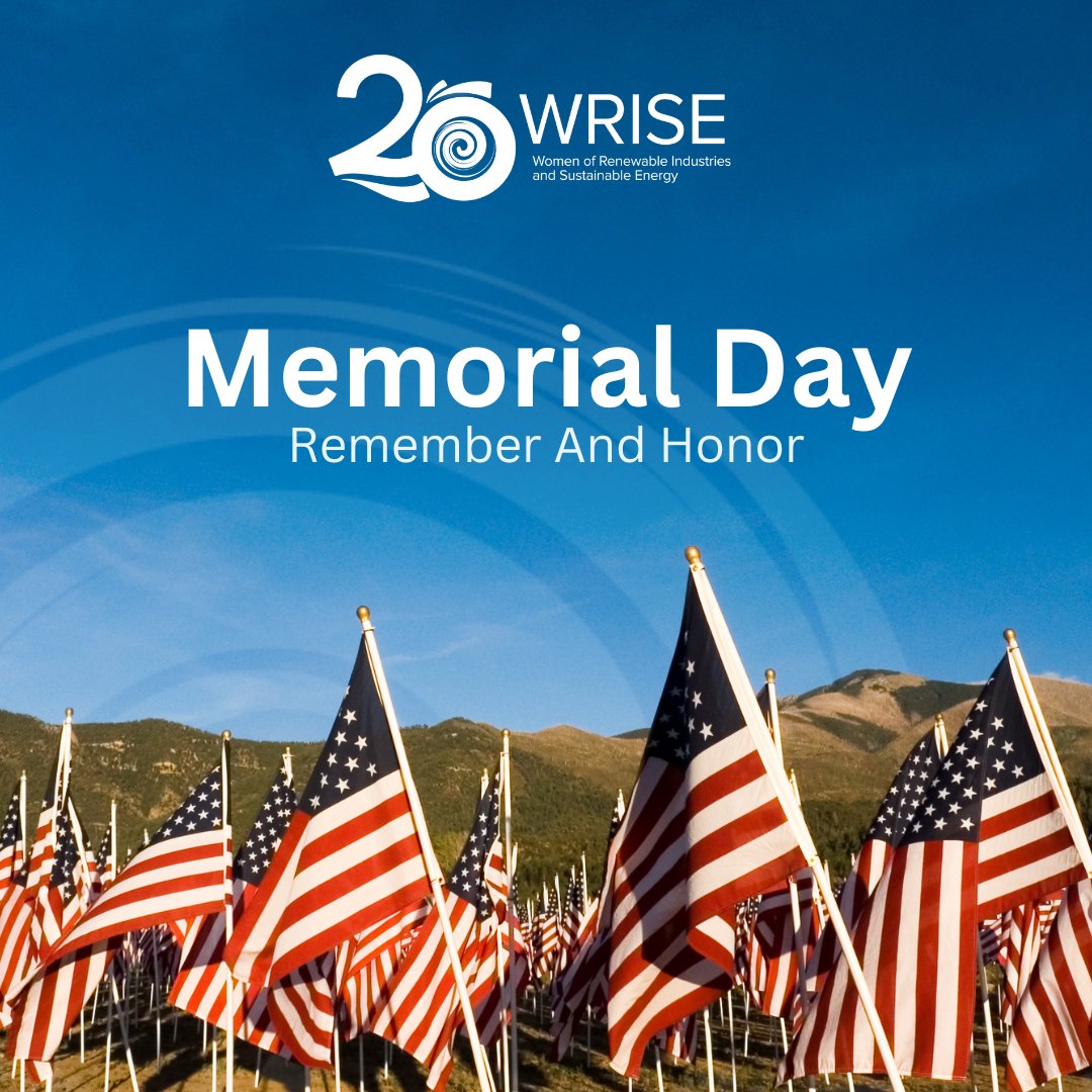 This Memorial Day, we pause to honor and remember those who made the ultimate sacrifice in service to our country.

If you’ve lost someone in service, please don’t hesitate to reach out. 

WRISE is here for you, and we’re committed to supporting one another—today and every day.