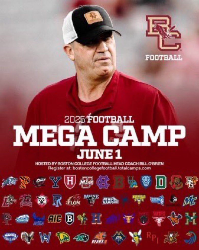 Excited to head back to Boston College on June 1st for camp! Looking forward to working with <a href="/FBCoachOB/">Dan O'Brien</a> and <a href="/Coach_JLT/">Jordan Thomas</a> again! I’m ready to compete and show what I can do! 🦅 #WeAreBC #GoEagles #EarnIt 

<a href="/HempfieldAreaFB/">Hempfield Area Football</a> <a href="/_coachkeef/">Nick Keefer</a> <a href="/Coach_zkeef/">𝙲𝚘𝚊𝚌𝚑 𝙺𝚎𝚎𝚏𝚎𝚛</a> <a href="/EdOBrienCFB/">EdOBrienCFB</a> <a href="/Coach_Roc3/">Rocco Yauger, MS, CSCS</a>
