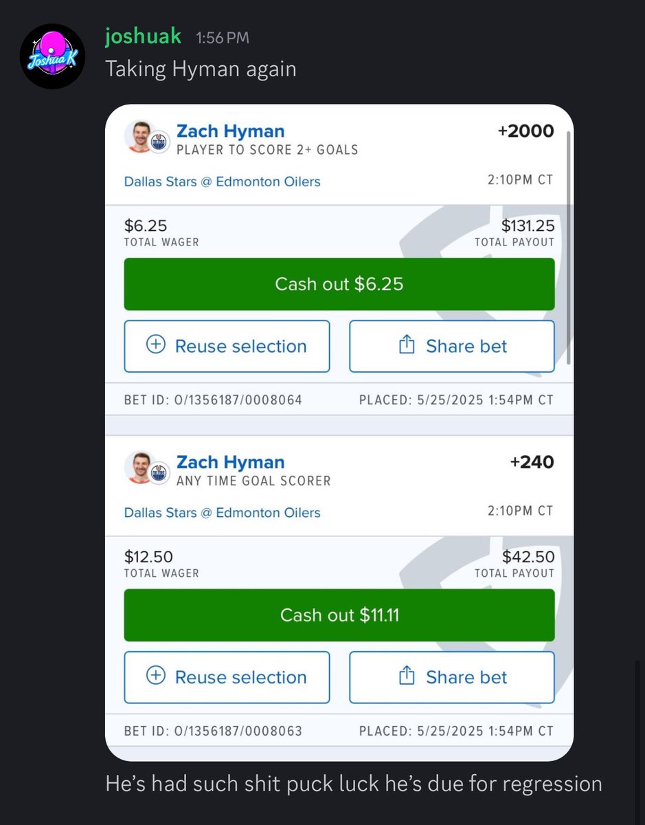 joswaysway's tweet photo. Just another winning day from my amazing team in @BetSetCash 

What are you waiting for 100+ units in a month on straight bets?

12-2 last 14 posted table tennis plays.

What about other sports? 

How about a two straight hockey plays?

+240 ✅
+2000✅

Tap in here and don’t miss out on all this winning.

1. Download:
https://t.co/cGkGvFmaBG
2.Hit subscribe 
3.Check Private message for discord link
4. Win 💰