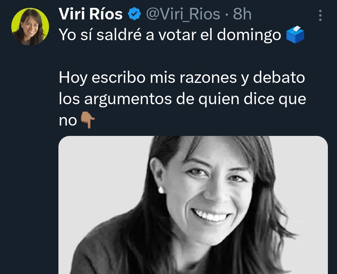 AlexBaks82's tweet photo. Me encanta tu apertura al "debate de argumentos" Viri... https://t.co/MnlyAQSgLV