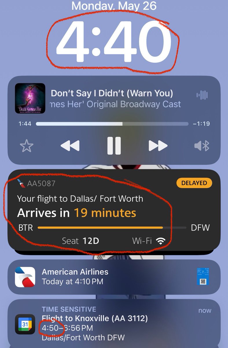 FP_Foto's tweet photo. I don’t think 🤔 i’m going to make that connection. It’s the curse of @AmericanAir   , it’s going be do late when i make back home https://t.co/YveLiYwN2f