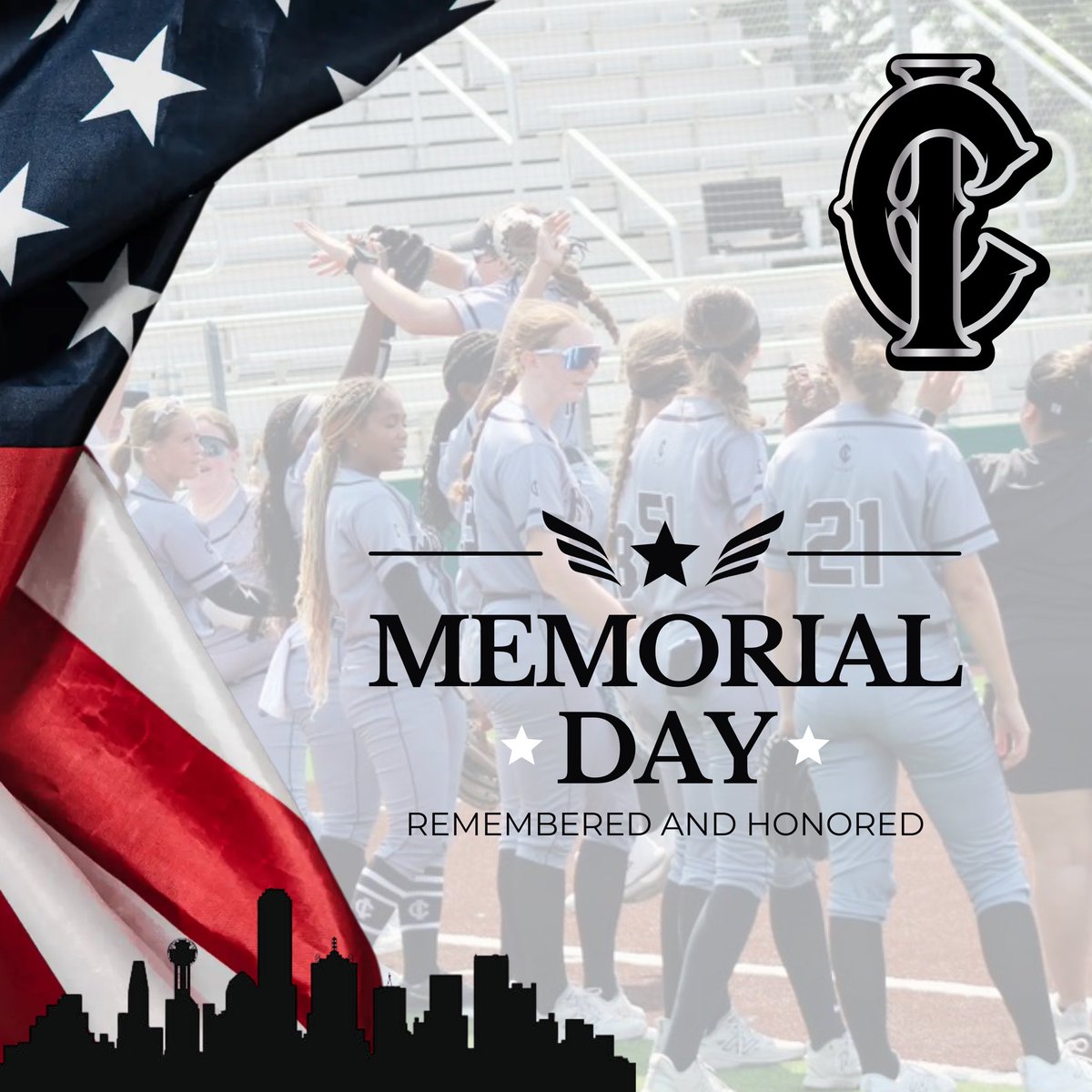 Impact Caymol National Soliz (@icnationalsoliz) on Twitter photo On this Memorial Day we want to remember all our U.S. military personnel who died while serving in the United States Armed Forces to protect our freedoms.
#setthestandard #letemtalk #wecoming
<a href="/DfwSho/">DFW Sho'Case</a> @coastrecruitssb <a href="/TopPreps/">College Coach / College Scout / College Recruiter</a> @acesspotlight <a href="/BallGirlSports/">BallGirlSports</a> @softballrecruit On this Memorial Day we want to remember all our U.S. military personnel who died while serving in the United States Armed Forces to protect our freedoms.
#setthestandard #letemtalk #wecoming
<a href="/DfwSho/">DFW Sho'Case</a> @coastrecruitssb <a href="/TopPreps/">College Coach / College Scout / College Recruiter</a> @acesspotlight <a href="/BallGirlSports/">BallGirlSports</a> @softballrecruit