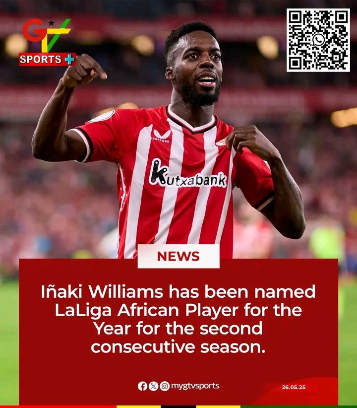 Laliga player of the month <a href="/mygtvsports/">GTV SPORTS+</a> #Ghana