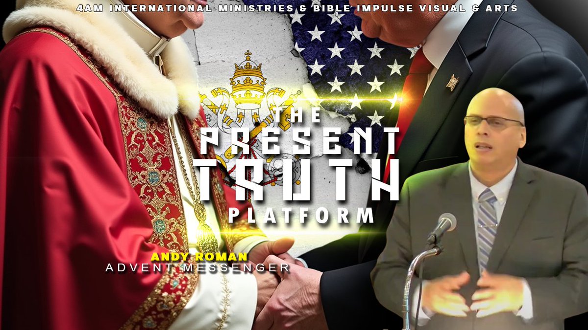 Advent1844's tweet photo. Andy Roman – The Present Truth Platform #sda #adventist #adventista Click to watch: https://t.co/RobrsNhEov https://t.co/JDKhqUZNT7