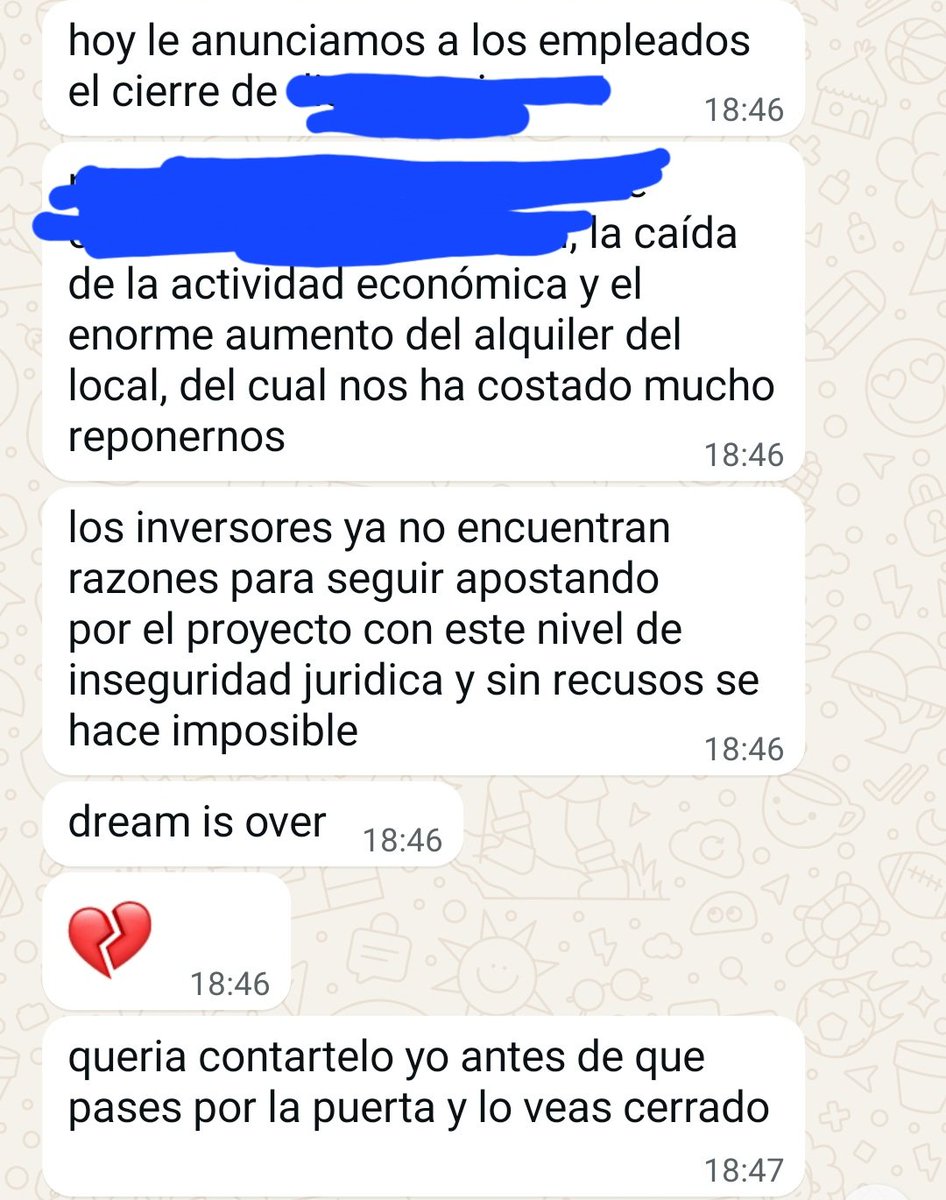 BercovichPablo's tweet image. Otra PyME que cierra. Ciudad de Buenos Aires.