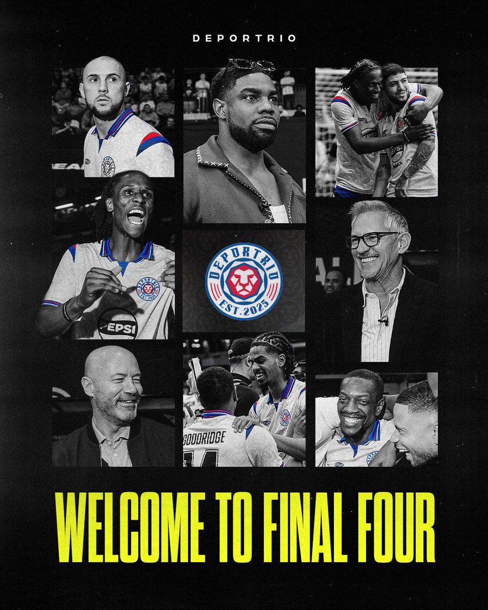 Welcome to Final Four, Deportrio 🤍