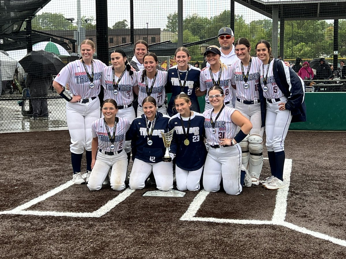 Came back BIG after going 1-3 in pool to finish on top going 5-3! Proud of the fight these girls had all weekend! Way to battle through the rain and win it all!