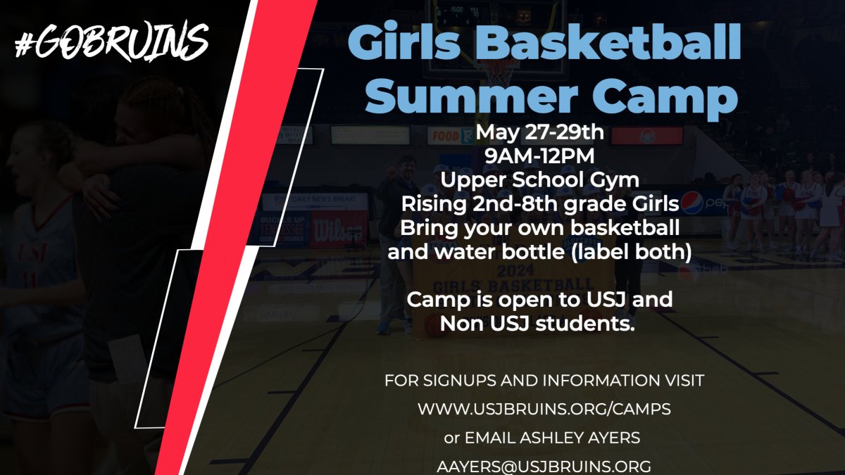 Camp starts tomorrow!!!