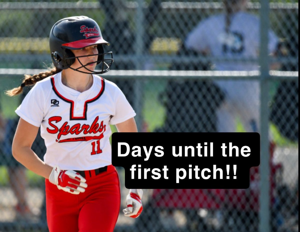 Kim Hochgraber - 14u Sparks Red (@buges8) on Twitter photo Wishing everyone a Happy and Safe Memorial Day from our Sparks Family to yours.
PS- <a href="/coleysievers/">Coley Sievers 2028</a> reminding that we are 11 days away from our first pitch together…11 days!! Wishing everyone a Happy and Safe Memorial Day from our Sparks Family to yours.
PS- <a href="/coleysievers/">Coley Sievers 2028</a> reminding that we are 11 days away from our first pitch together…11 days!!
