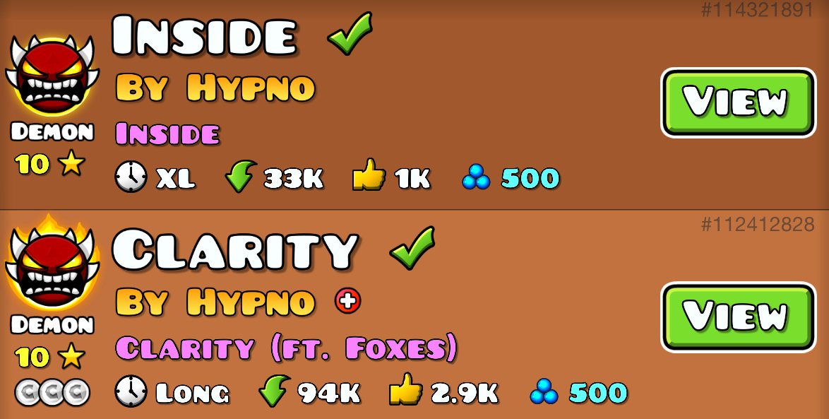 Hypno_74's tweet image. I recently updated both of these levels for the last time because I mistakenly kept in a few unnecessary chokepoints when releasing them. In the future, please don't expect me to make balancing updates on any of my levels