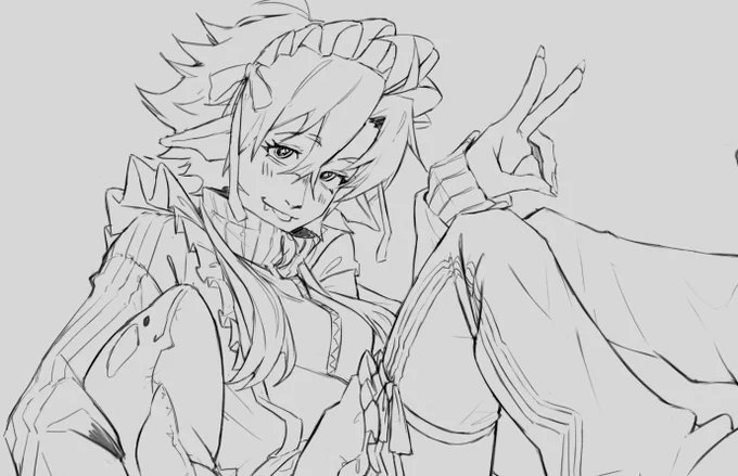 wip oc, no miku this week 😌 