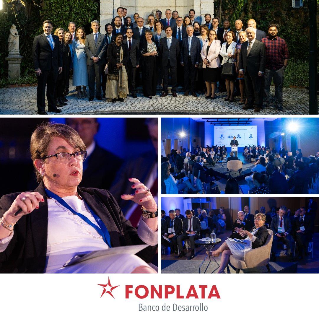 FONPLATA refuerza su presencia internacional en Portugal  

Durante el XIV Encuentro “Triángulo Estratégico: América Latina – Europa – África”, organizado por el Instituto para la Promoción de América Latina y el Caribe (IPDAL), la presidente ejecutiva de FONPLATA,