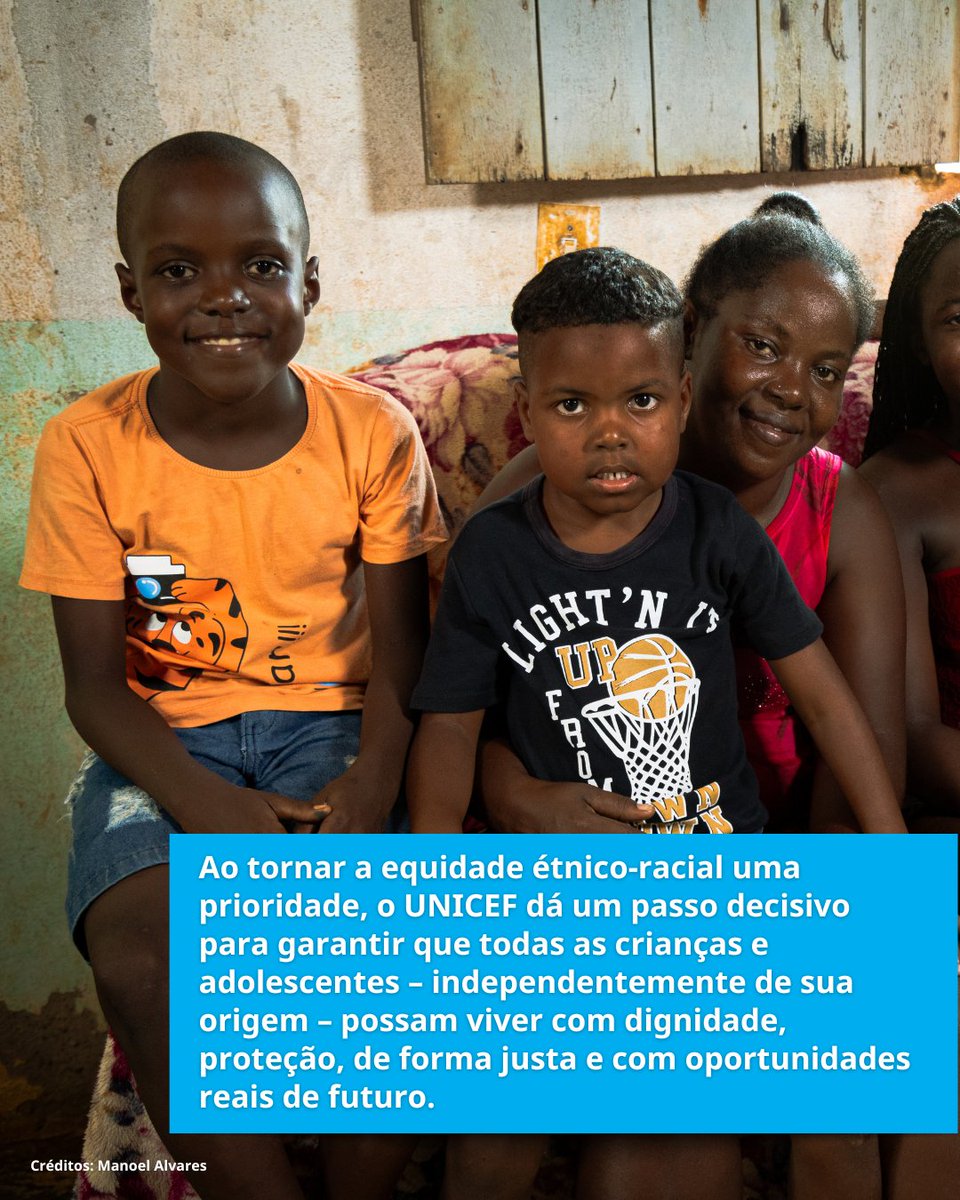 O Selo UNICEF 2025-2028 trará uma abordagem étnico-racial em todo o seu percurso! A meta é fortalecer políticas públicas que alcancem meninas e meninos indígenas, quilombolas e negros. 

Inscrições até 9/6 em selounicef.org.br.