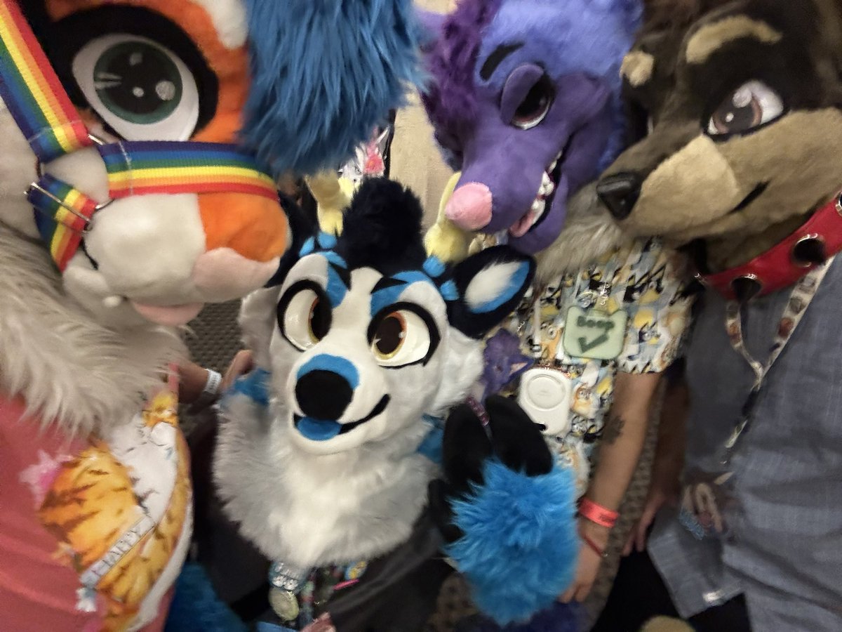 Fotito con amigos :3. #fursuit