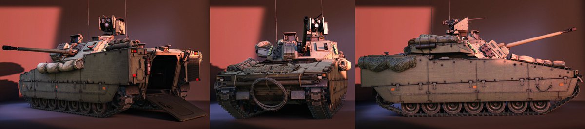 KomradeMatt's tweet image. CV9035NL also inspired by Norwegian CV90s with the CROWs system. #Garrysmod #Gmod #EspionageWars #3dmodeling