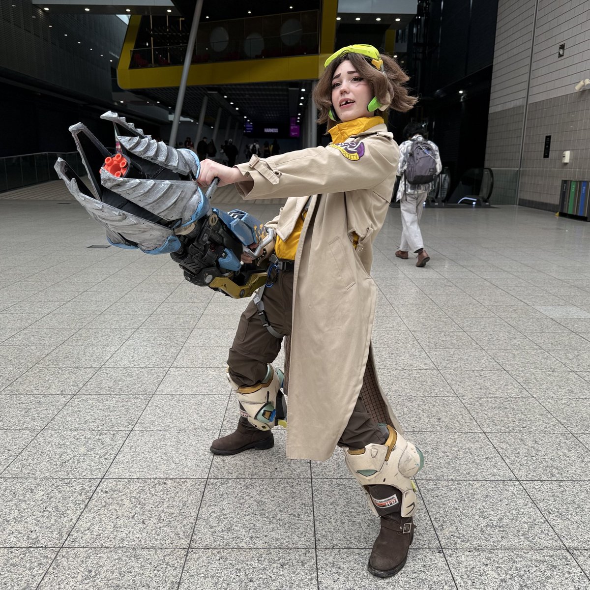 my venture overwatch cosplay for mcm london!  :D <a href="/PlayOverwatch/">Overwatch</a>