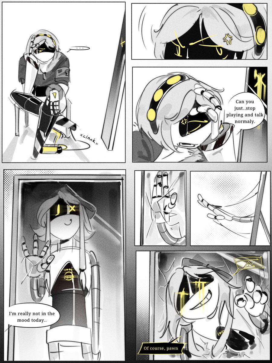 I think I should develop this somehow, because in fact it's something like ¿1 part? for the whole story #murderdrones #cyn #sdv