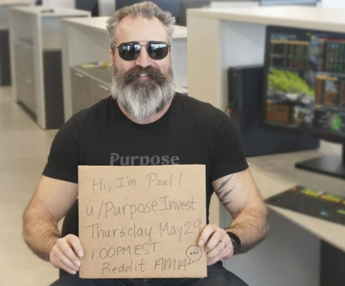 Curious about #crypto? Deep into #DeFi? Paul Pincente, our VP of Digital  Assets, will be going live for a Reddit AMA on May 29th at 1 pm EST. Submit  your questions now: