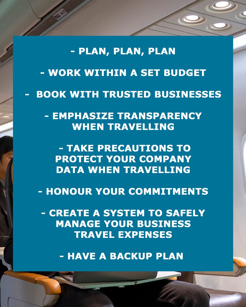 BBB_BC's tweet image. If travel is built into your company’s playbook, BBB has tips to help you plan, book, and travel with trust.

Check out BBB’s Business Travel HQ to find the tips you need: bbb.org/all/travel-lei…

#TravelTips #BusinessTrips #TipsForEmployees #BBBtips
