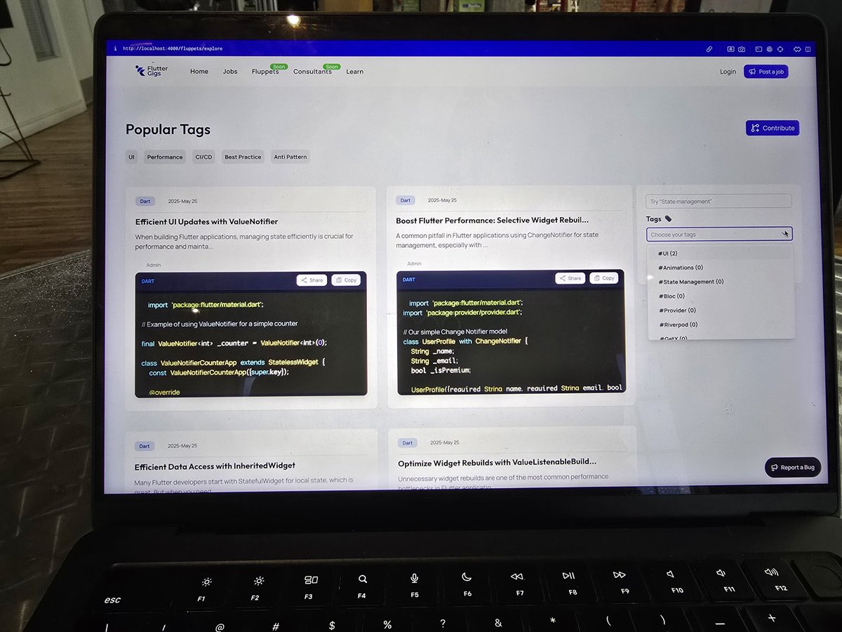 enthusiastDev's tweet image. From “Where’s that snippet?” to “Here it is.”
That’s the journey that led me to build FlutterGigs Snippets (Fluppets)
As a Flutter dev, I kept running into the same pain:
rebuilding solutions I knew I had already written
but couldn’t find.
Scattered repos. Old screenshots.…