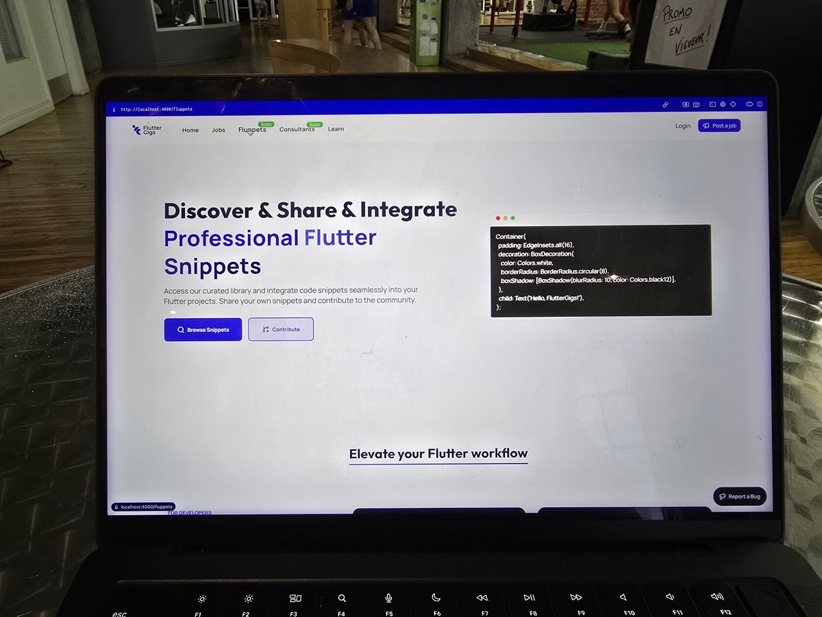 enthusiastDev's tweet image. From “Where’s that snippet?” to “Here it is.”
That’s the journey that led me to build FlutterGigs Snippets (Fluppets)
As a Flutter dev, I kept running into the same pain:
rebuilding solutions I knew I had already written
but couldn’t find.
Scattered repos. Old screenshots.…