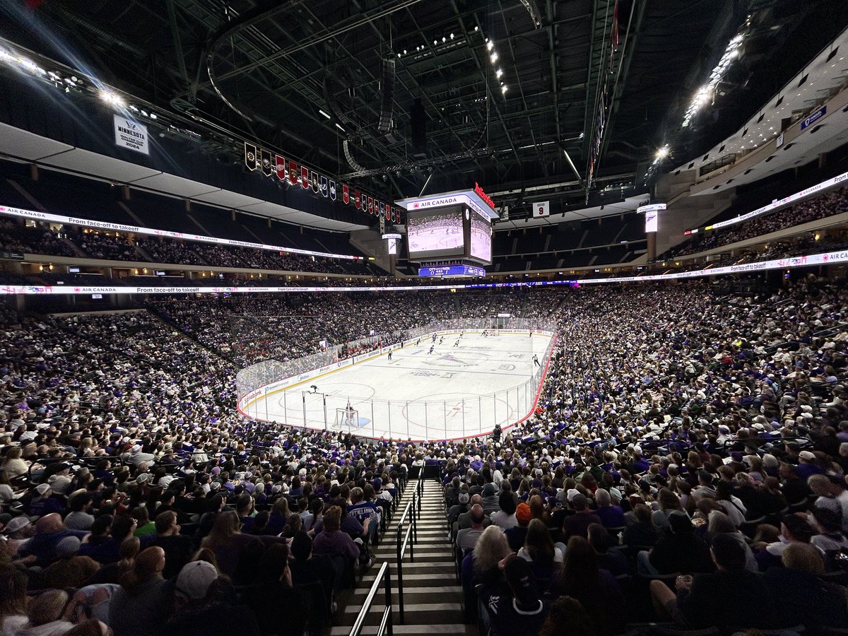 Marielle Mohs (@mariellemohs) on Twitter photo 11,000+ fans for Game 4 of the PWHL Finals. Sold out lower bowl, upper deck open. This crowd hoping to witness a repeat Walter Cup championship for the <a href="/PWHL_Minnesota/">x - Minnesota Frost</a>. 11,000+ fans for Game 4 of the PWHL Finals. Sold out lower bowl, upper deck open. This crowd hoping to witness a repeat Walter Cup championship for the <a href="/PWHL_Minnesota/">x - Minnesota Frost</a>.