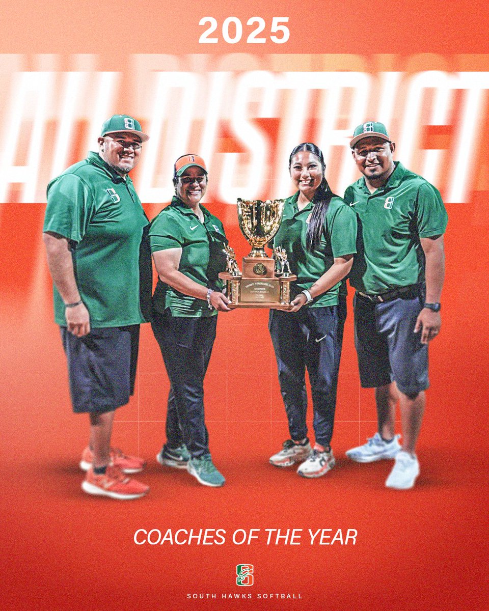 Harlingen South Lady Hawk softball team All-District accolades! Great job coaches!
