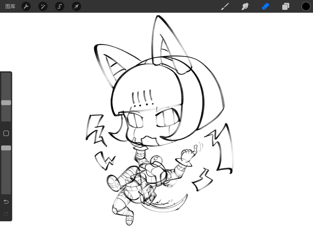 miaomoao_c's tweet image. 为了纪念我得到了心心念念的robofortune橡胶挂件,我会珍藏一生
#skullgirlsfanart #skullgirls #robofortune #skullgirlsrobofortune