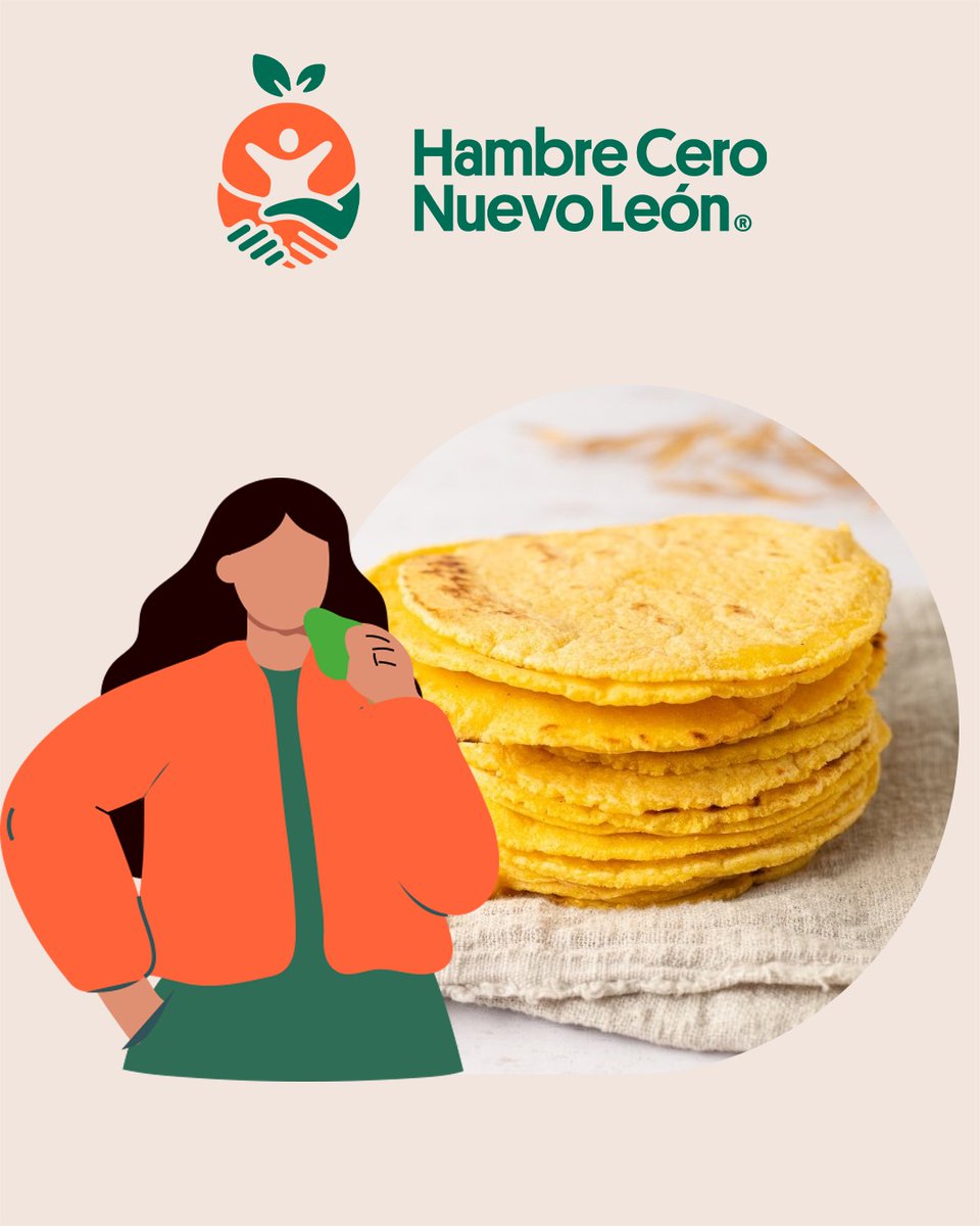 La tortilla de maíz no es tu enemiga. 
Contiene la fibra y el calcio que tus comidas necesitan.
✅ Solo elige opciones hechas a mano o de maíz nixtamalizado.