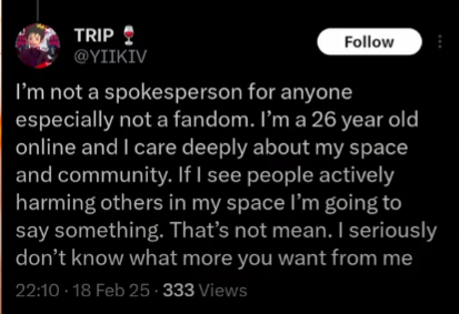 Hellkrai's tweet photo. @campytrip @fag4fag @HandsomeKrow @WhitenoiseGame_ @LifetimeDisast1 @AsukaFurutani I'm sorry @fag4fag
@HandsomeKrow
@campytrip
but you said this right? This is your tweet right?
so why do you REFUSE to do the thing you said you'd do????
#ISTANDWITHTRIP #TRIPNUKE https://t.co/maF0CuZLw2