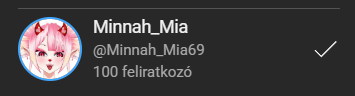 Minnah666's tweet photo. WAAAA NAGYON SZÉPEN KÖSZÖNÖM 🥳 #magyarvtuber #huvtuber #youtube #youtubefollow https://t.co/q4FTxs94RO