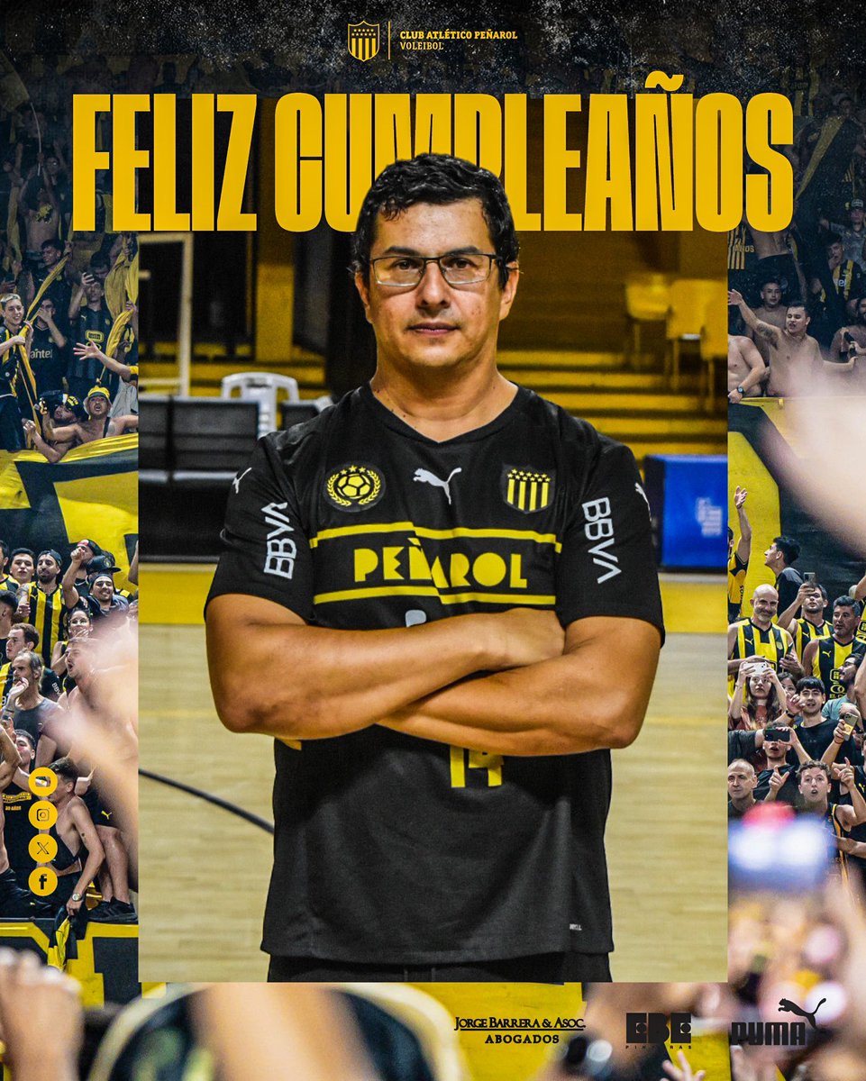 ¡FELIZ CUMPLEAÑOS ROBERTO!

#TodosJuntos