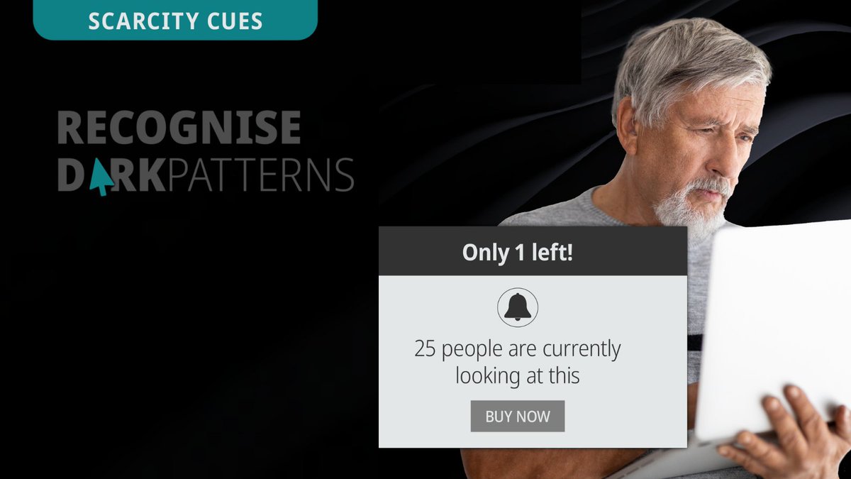 Ever had fear of missing out (FOMO) when shopping online?
Scarcity cues – eg a countdown clock - may rush you to buy, but it’s best to:
✔️ read product &amp; service reviews
✔️ shop around
✔️ read the terms, conditions &amp; cancellation policies.
More tips: 🔗 cbs.sa.gov.au/campaigns/dark…