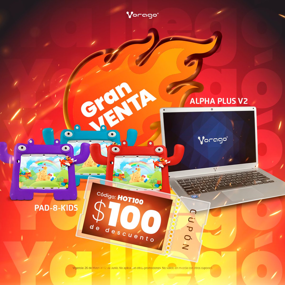 Voragolive's tweet photo. Comienza la gran venta y con ella aparte del calor imperdibles descuentos en nuestros productos usa los cupones que tenemos para ti comprando en línea en nuestra página web y obtén ese regalo que habías estado esperando
 Compra en nuestra página:  https://t.co/OQ7V2iC4qN https://t.co/aexE040jde