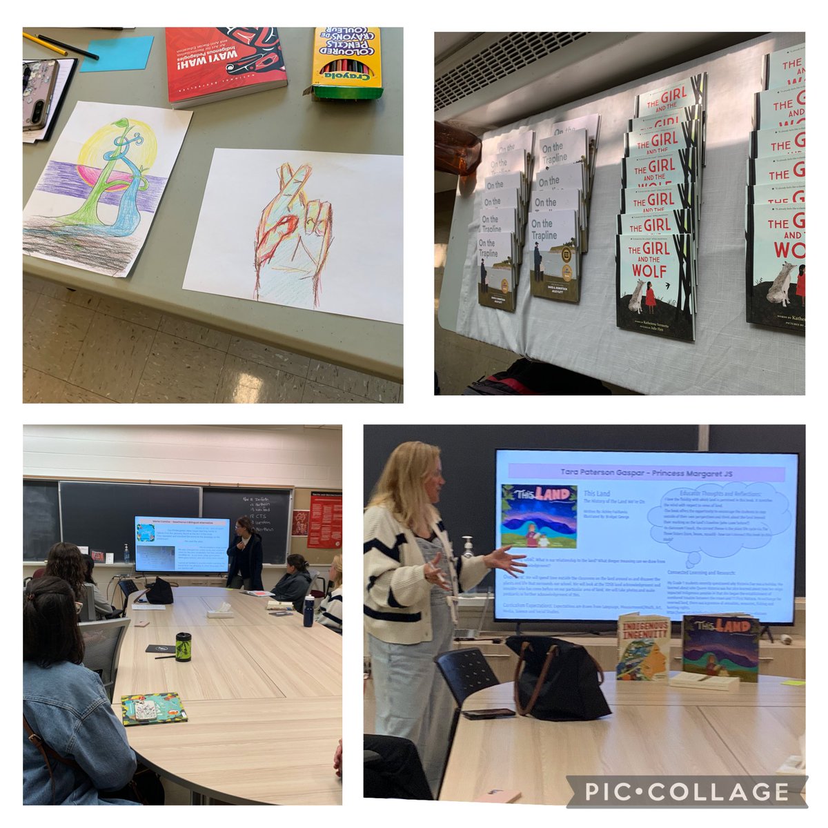 A great day of learning &amp; sharing as educators came together during our final session of "Indigenous Education in the Primary Grades" and share lessons that they developed/shared in their classrooms. Miigwech <a href="/MrsRKing2/">Mrs. R. King</a> &amp; <a href="/123Coady/">Alicia Coady</a>  for co-facilitating w/me today!@UIEC_Tdsb
