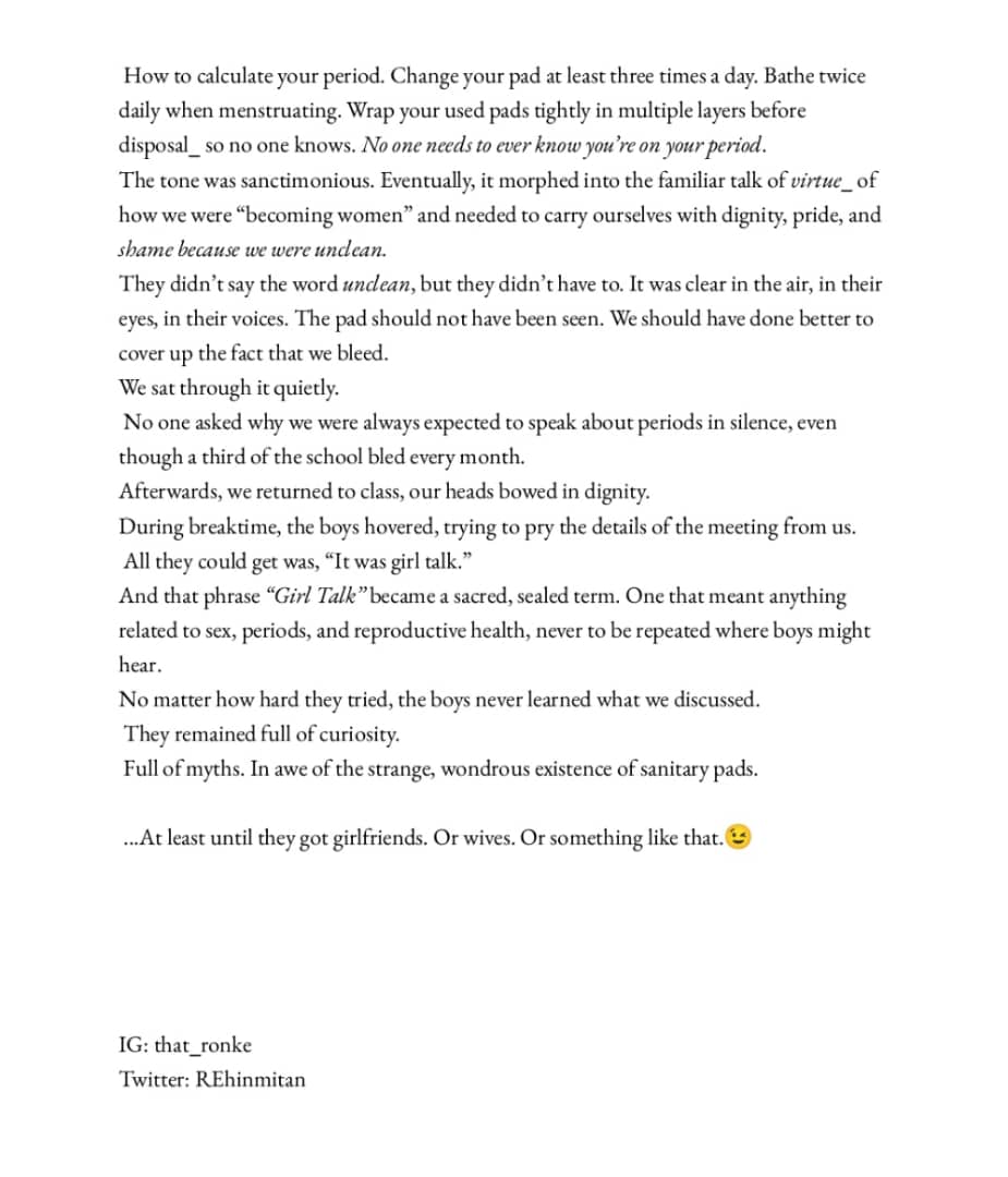 IfumsaOau's tweet photo. This is proof that words can indeed change the world. @REhinmitan of the Invictus class poured power, passion, and purpose into her pen and it earned her a well-deserved 3rd place in our just-concluded “Pens, Pads &amp; Power” challenge organized by the IFUMSA PRO-CREATIVES Team. https://t.co/EqdCYHJKet