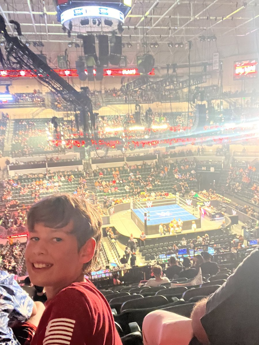 Monday Night Raw! With the boy!