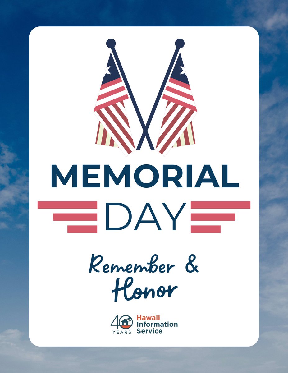 HiInformation's tweet photo. Today, we honor and remember those who made the ultimate sacrifice in service to our country. Their courage and dedication will never be forgotten. https://t.co/gkYXNmeLRn