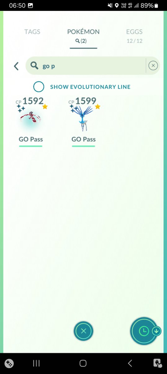 2 for 2! Go pass is great 🔥

#PokemonGO