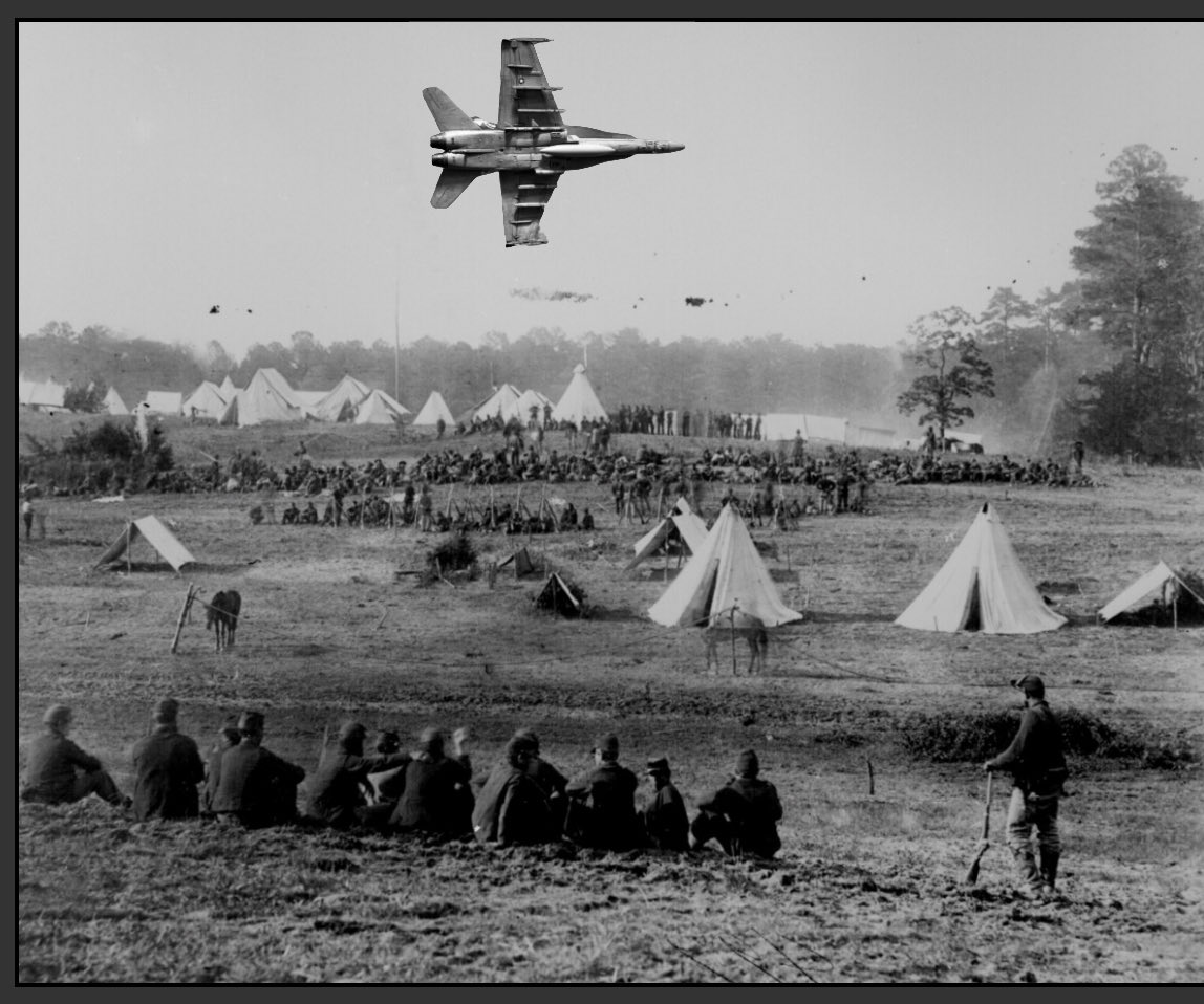 Making a morale pass for the boys back in 1864🤠