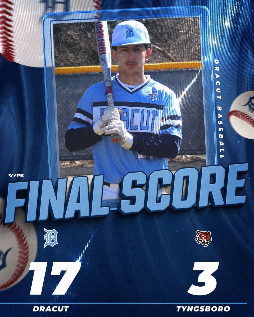Freshman Matt Jackson with 5 strong inn to get his first varsity win on the bump.  
RBI’s:
Modeski - 4
Vigeant - 4
Cole - 3 
Bicknell - 1 
Hits :
Cole 2
Conant  1
Modeski 2
Vigeant 3
Cheetham 1
Bicknell 1 
Bernard  2