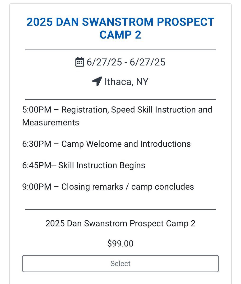 John Mozier (@johnmozier_) on Twitter photo I am officially registered for the <a href="/BigRed_Football/">Cornell Football</a> camp on June 27th. Very excited to compete in front of all the great coaches! <a href="/DanSwanstrom/">Dan Swanstrom</a> <a href="/Coach_Hatcher20/">Mike Hatcher</a> <a href="/CoachBhakta/">Satyen Bhakta</a> I am officially registered for the <a href="/BigRed_Football/">Cornell Football</a> camp on June 27th. Very excited to compete in front of all the great coaches! <a href="/DanSwanstrom/">Dan Swanstrom</a> <a href="/Coach_Hatcher20/">Mike Hatcher</a> <a href="/CoachBhakta/">Satyen Bhakta</a>