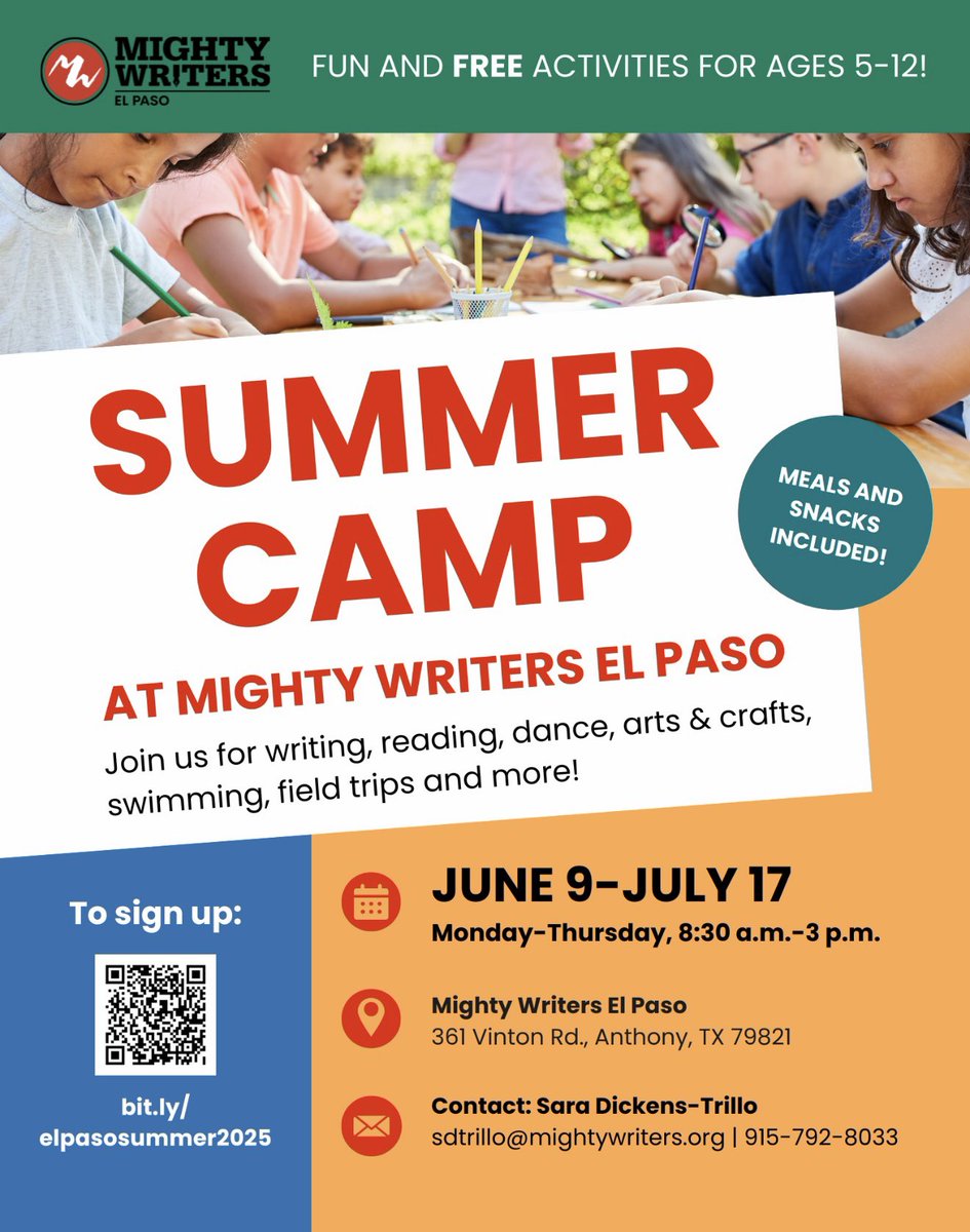 Canutillo Elementary School (@canutilloes) on Twitter photo Here is an opportunity for kids to stay active this summer and IT’S FREE! (On Vinton road in Anthony , Texas). bit.ly/elpasosummer20… <a href="/CanutilloISD/">Canutillo ISD</a> Here is an opportunity for kids to stay active this summer and IT’S FREE! (On Vinton road in Anthony , Texas). bit.ly/elpasosummer20… <a href="/CanutilloISD/">Canutillo ISD</a>