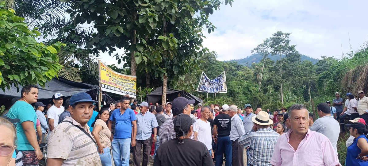 Esta asamblea popular fue convocada por la Asamblea Local Ciudadana del Cantón Las Naves y contó con la participación de María Angélica Aldaz, alcaldesa del cantón, así como de los concejales, ante el grave conflicto entre la empresa minera y el pueblo naveño.